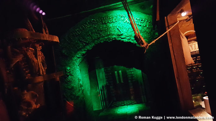 Horrorattraktion Gruselkabinett London Bridge Experience and Tombs