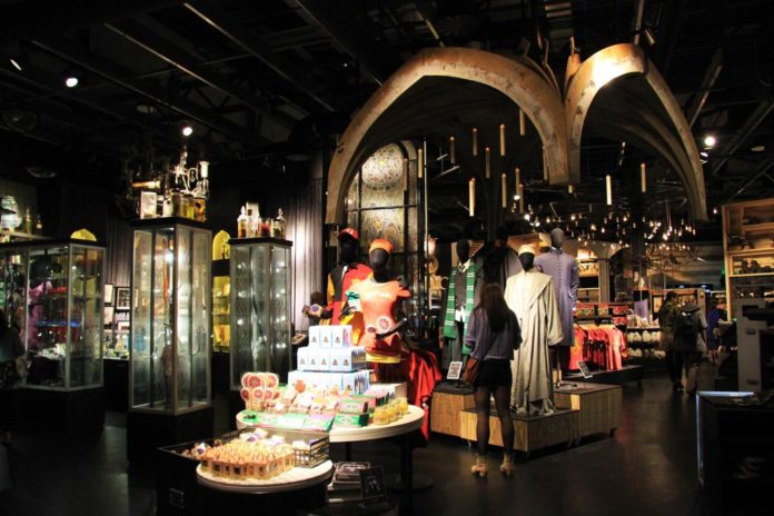 Harry Potter Studio Tour London Souvenir-Shop