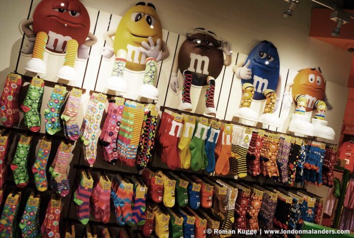 M&M'S World London groesste Bonbonladen der Welt