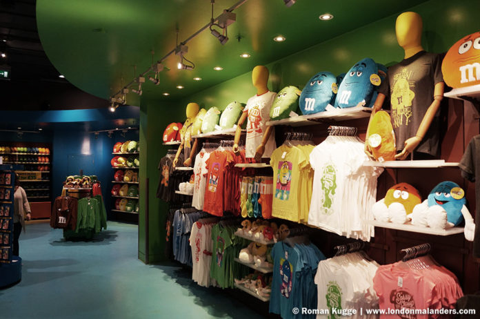 M&M'S World London groesste Bonbonladen der Welt