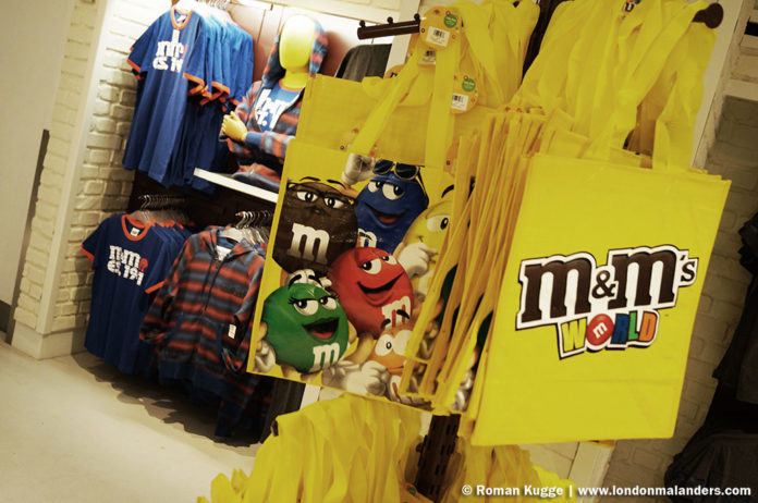 M&M'S World London groesstes Bonbongeschaeft der Welt