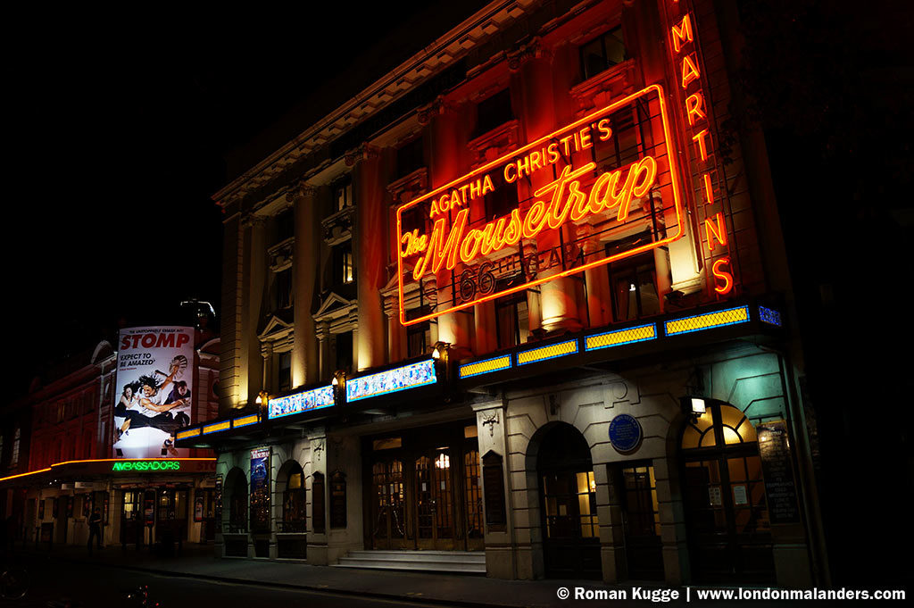 Mausefalle Mousetrap in London Saint Martin's Theatre