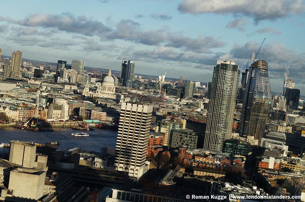 Riesenrad London Eye Ausblick