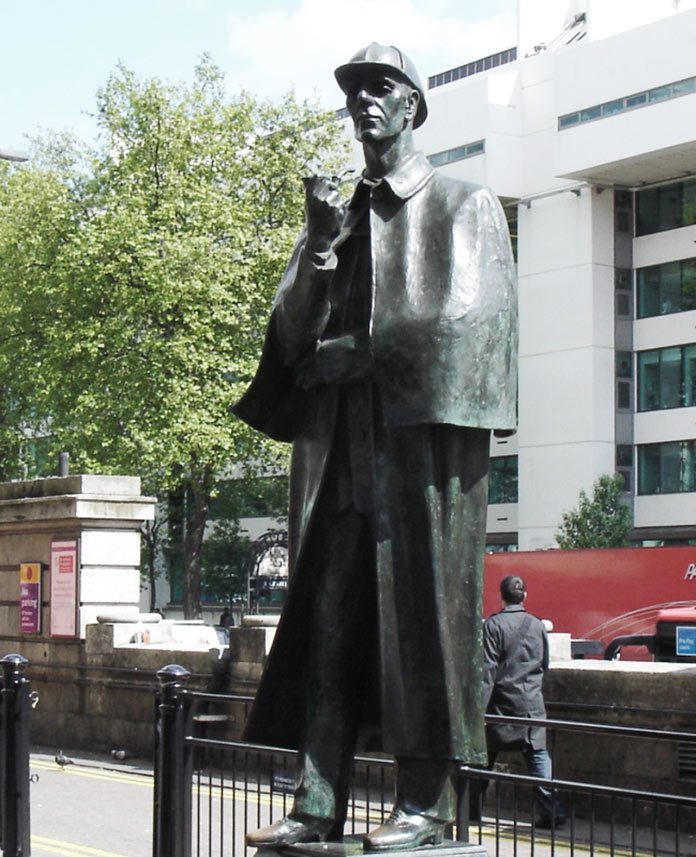 Sherlock Holmes Statue London