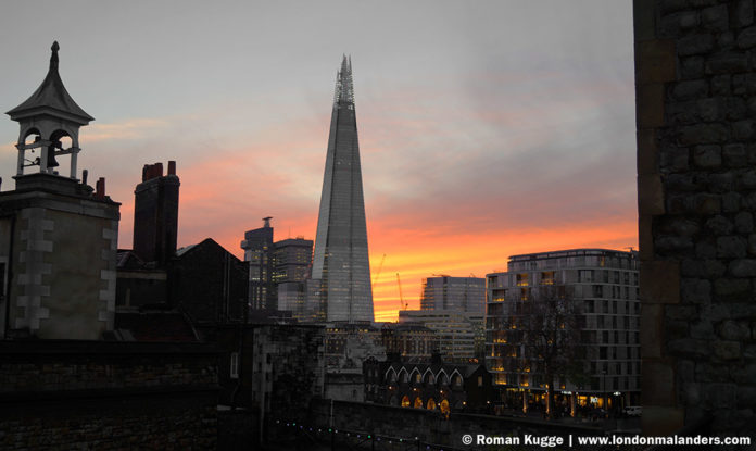 Tower of London Sonnenuntergang