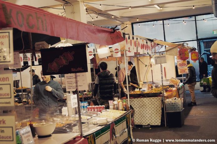 Brick Lane Street Food Market UpMarket London