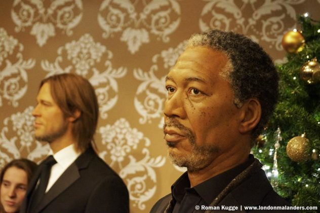 Madame Tussauds London Morgan Freeman Brad Pitt