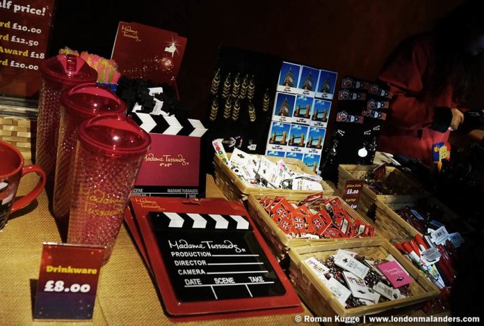 Madame Tussauds London Souvenir Geschäft