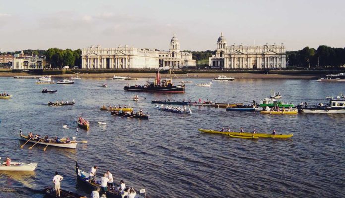 Ruderrennen Head of the River Race Oxford Cambridge Race London