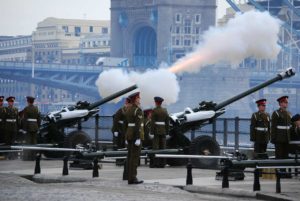 Gun Salute London Tower of London