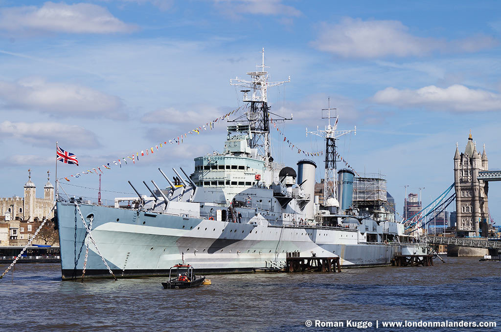 Museumsschiff HMS Belfast London
