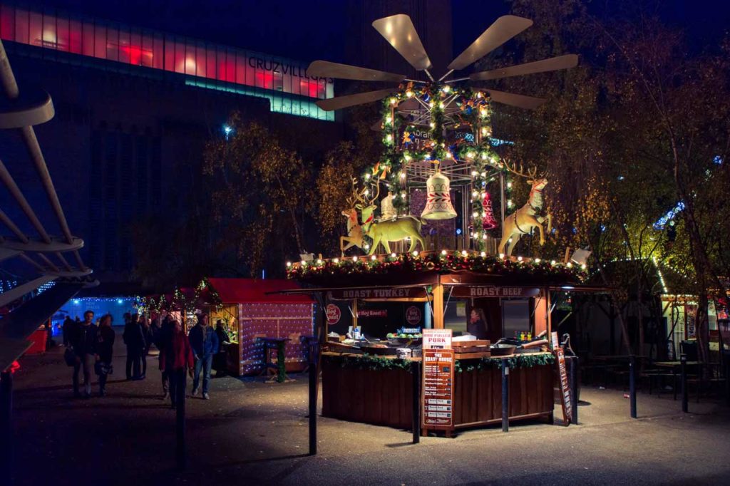 Tate Modern Weihnachtsmarkt London
