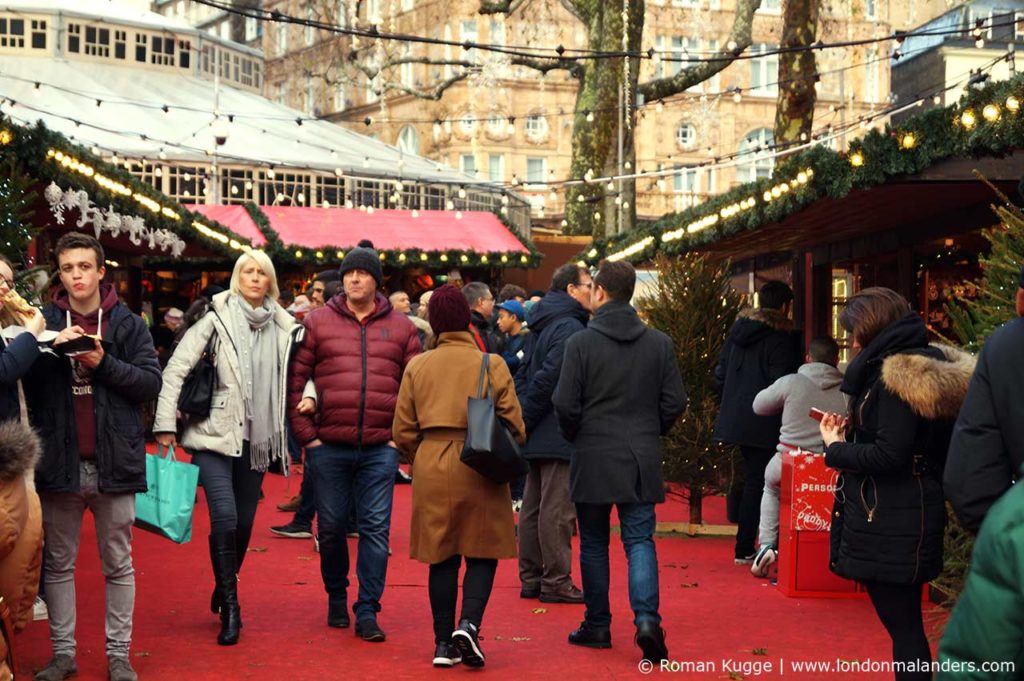 Weihnachtsmarkt London Leicester Square