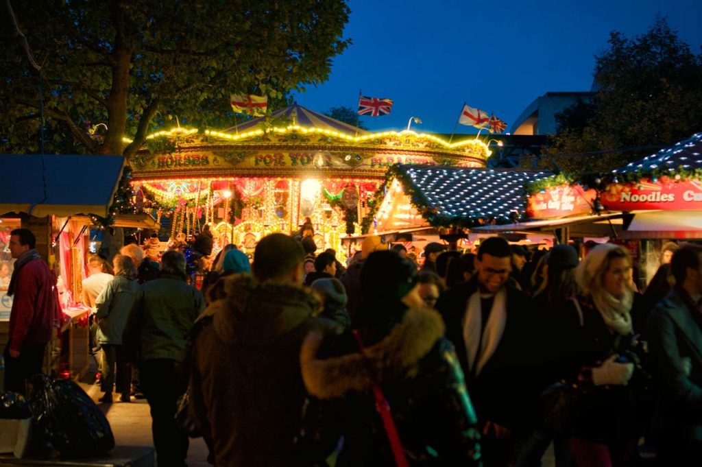 Weihnachtsmarkt London South Bank Centre Winter Fest