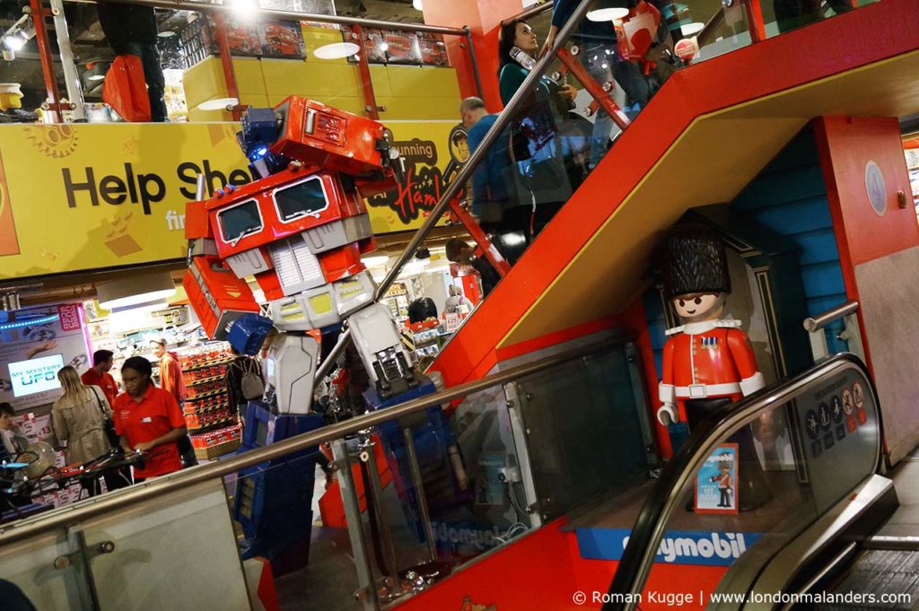 Hamleys London Spielwarengeschäft