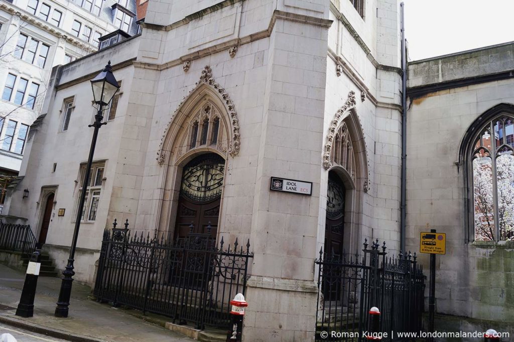 Saint Dunstan in the East London Kirche Ruine