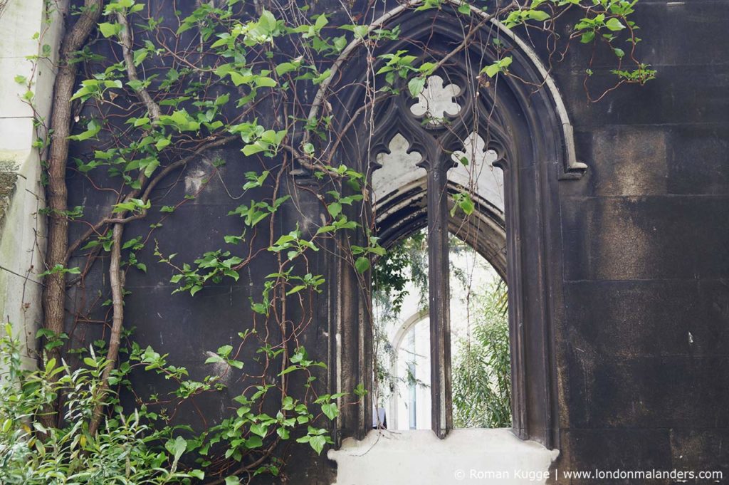 Saint Dunstan in the East London Kirche Ruine