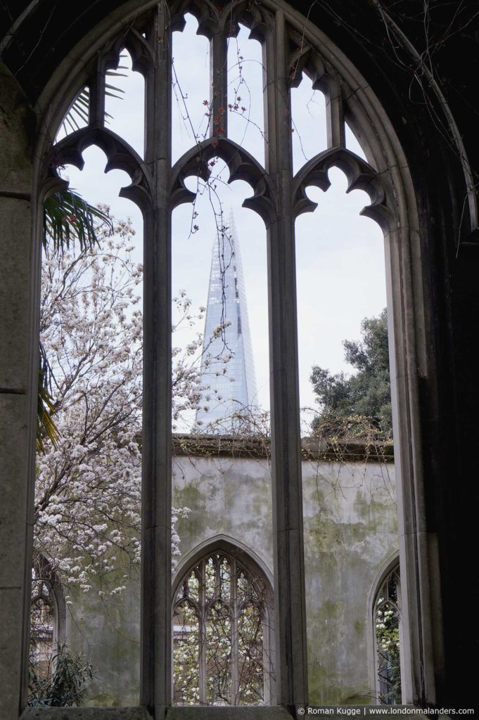 Saint Dunstan in the East London Kirche Ruine