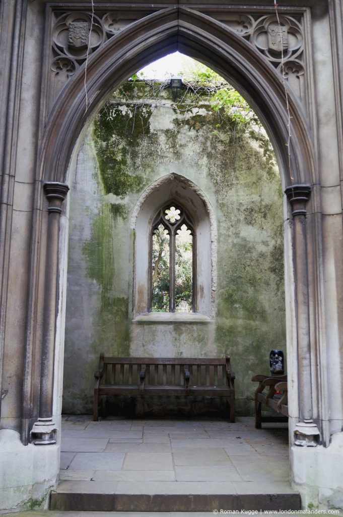 Saint Dunstan in the East London Kirche Ruine