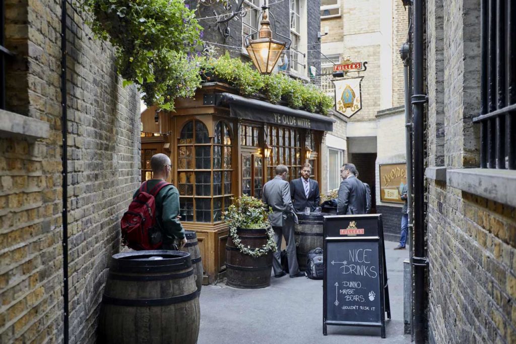 Ye Old Mitre Tavern London