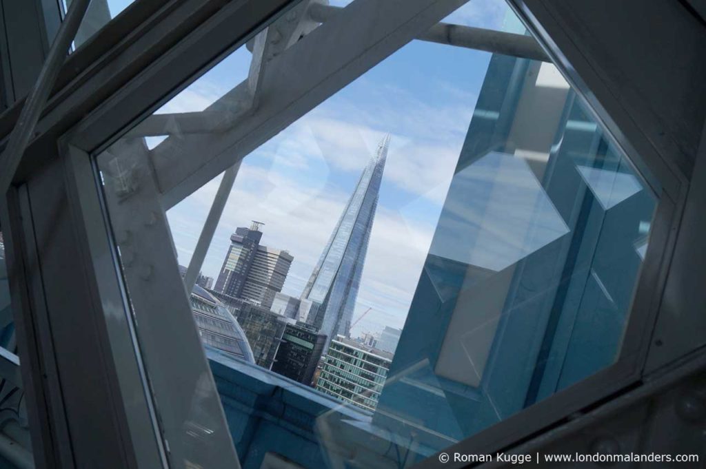 Ausblick Tower Bridge auf The Shard