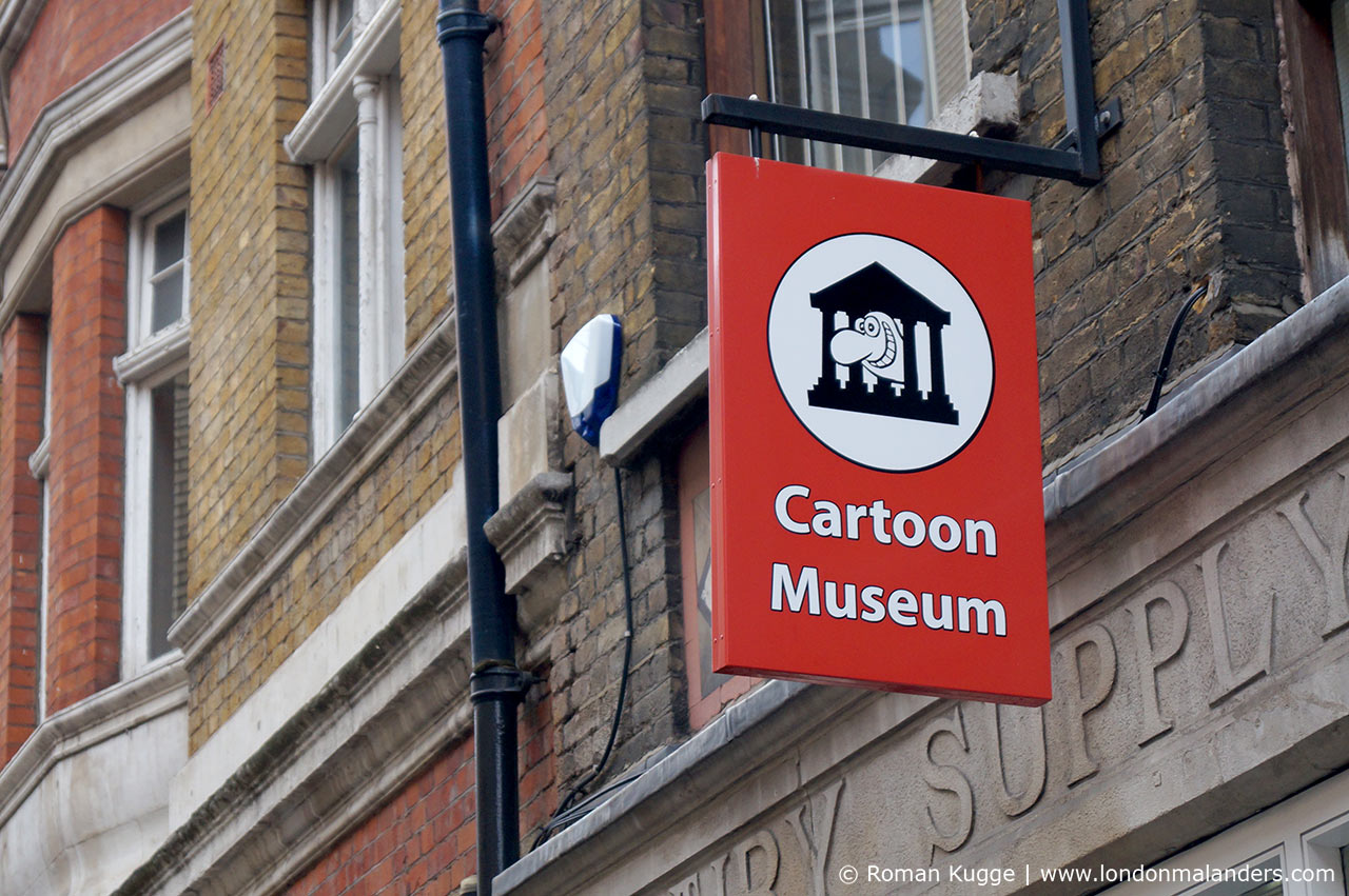 Cartoon Museum“, das Comic-Museum von London | London mal anders