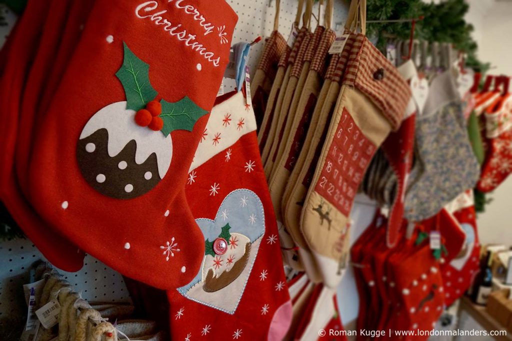 Christmas Stockings Weihnachtssocken London