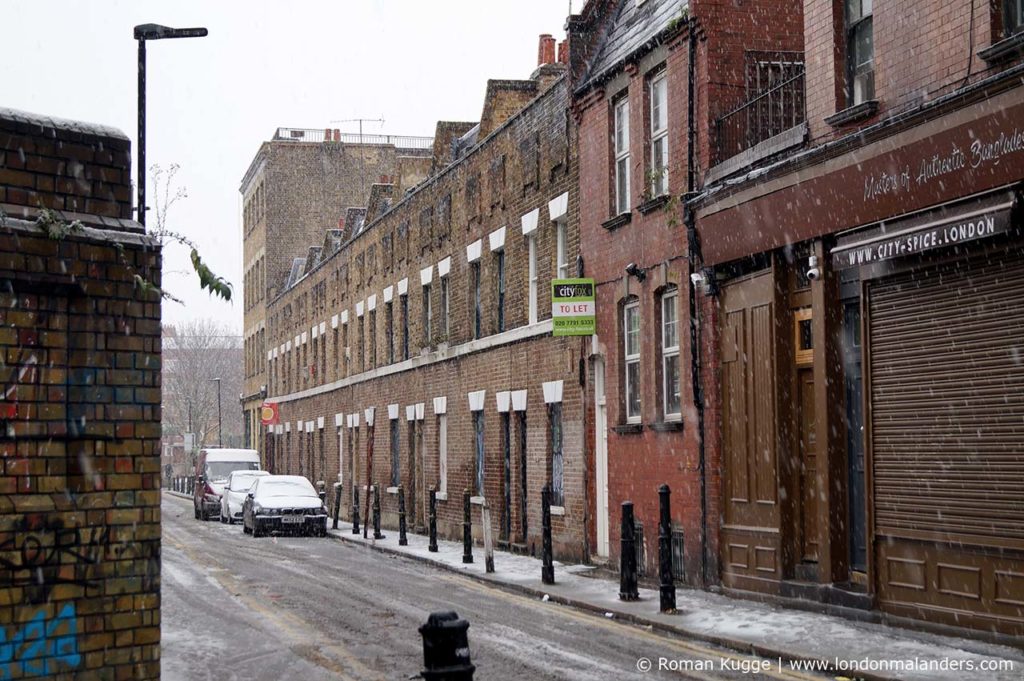 London im Schnee