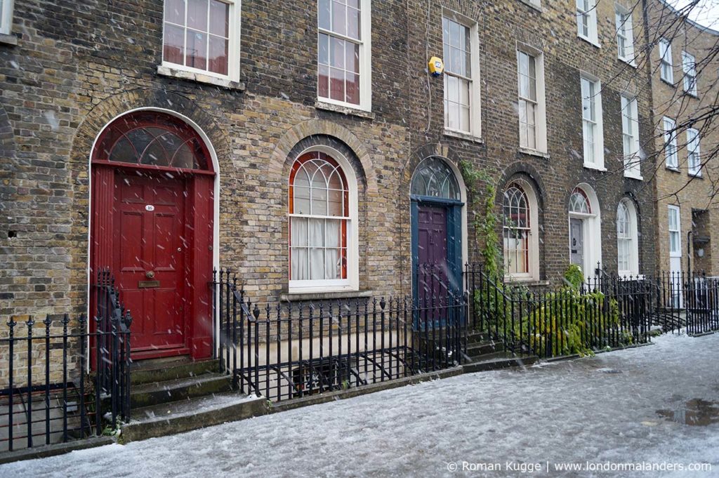 London im Schnee