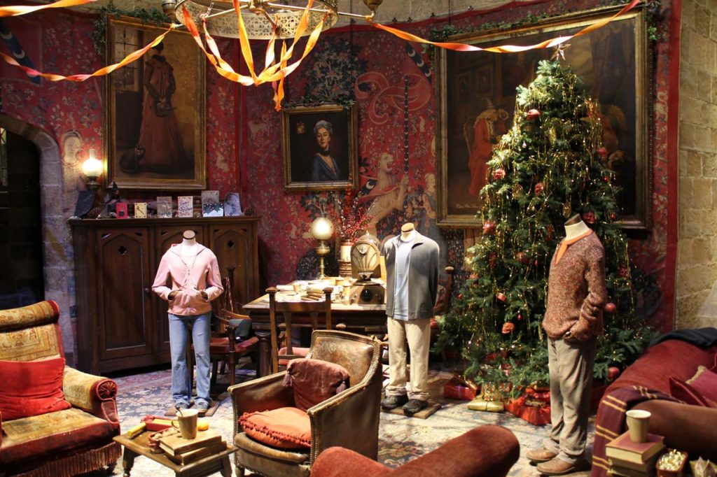 Weihnachten in den Harry Potter Studios