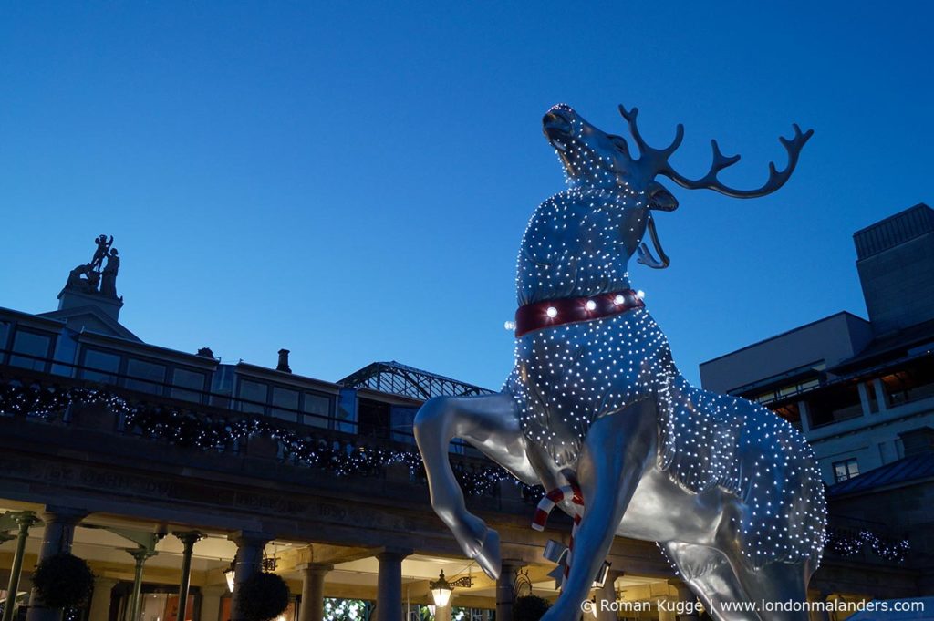 Covent Garden Weihnachten Beleuchtungen