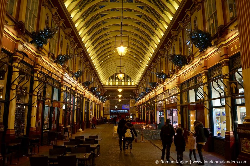 Leadenhall Market Weihnachten