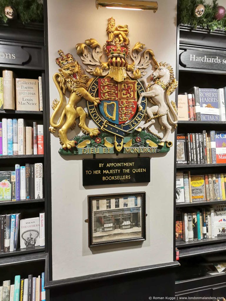 Buchhandlung Hatchards in London