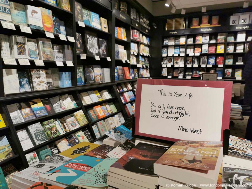 Buchhandlung Hatchards in London