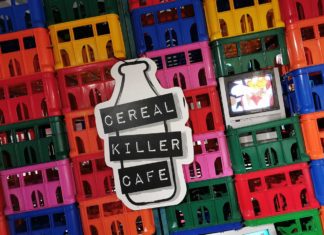 Die Cornflakes/Müsli-Bar „Cereal Killer Cafe“ in London Cereal Killer Cafe London