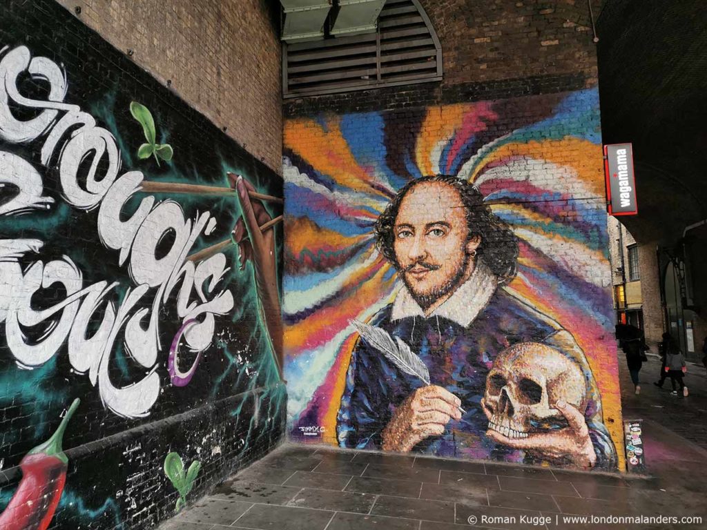 The Clink Prison Museum Gefängnismuseum London Shakespeare Graffiti