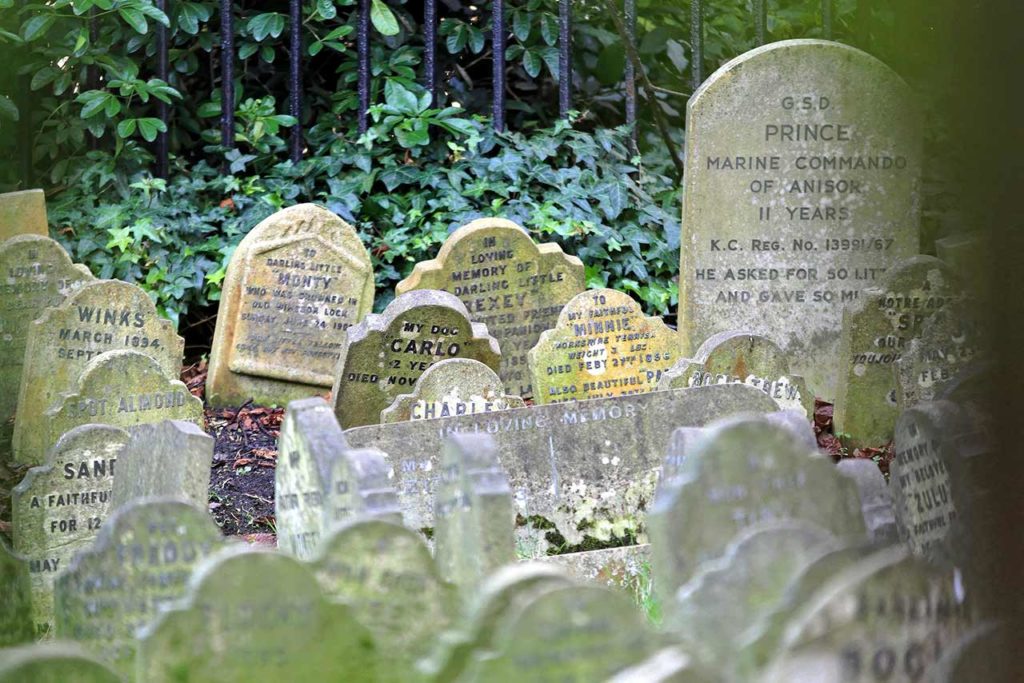 Tierfriedhof London Hyde Park