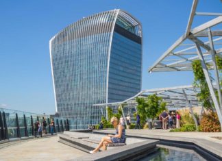 The Garden at 120: die grüne Aussichtsplattform über den Dächern von London The Garden at 120 London