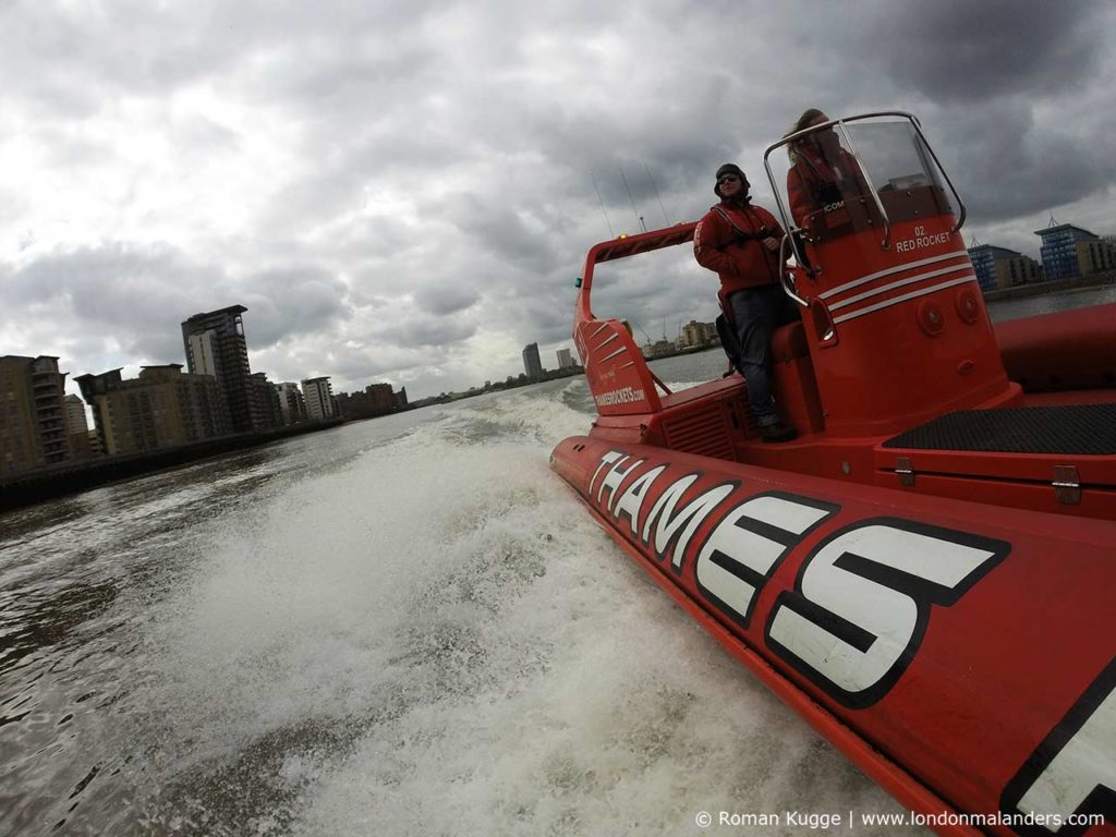 Speedboot London Schnellboot Themse