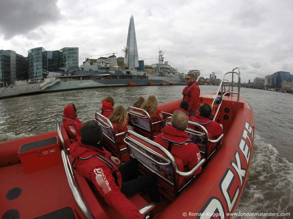 Speedboot London Schnellboot Themse