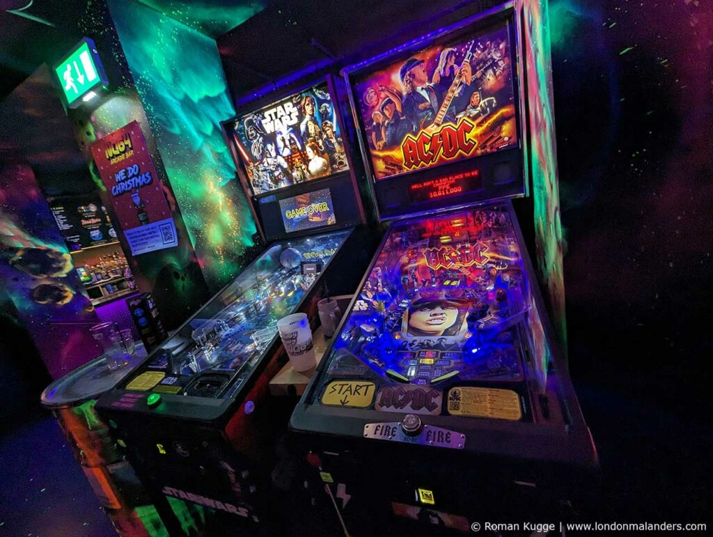 NQ64 Bar London Videospielebar Arcade Spielhölle