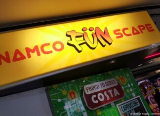 „Namco Funscape“: Londons gigantische Spielhölle Namco Funscape Spielhölle London
